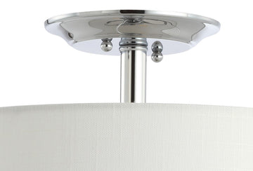 Marc 15" Metal LED Semi-Flush Mount - JONATHAN Y